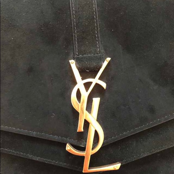 SAINT LAURENT Beautiful rare suede sulpice bag - Picture 9 of 9